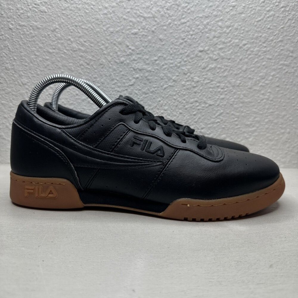 Men's FILA Original Fitness Black/Gum 1VF80129-976 Size 10